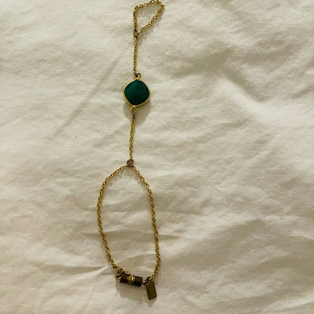 Finger chain bracelet by Electric Picks